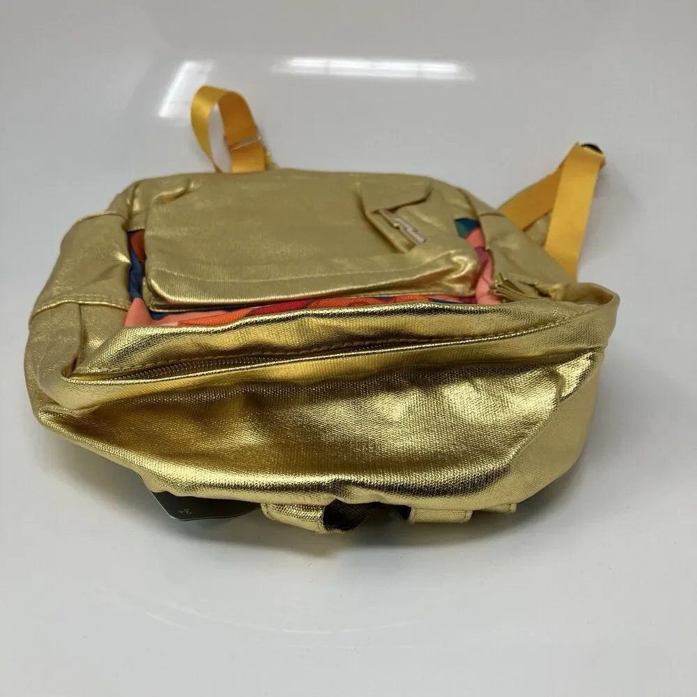 Disney Hercules Backpack Gold Megara Pegasus Metallic Oh My Disney Character NWT